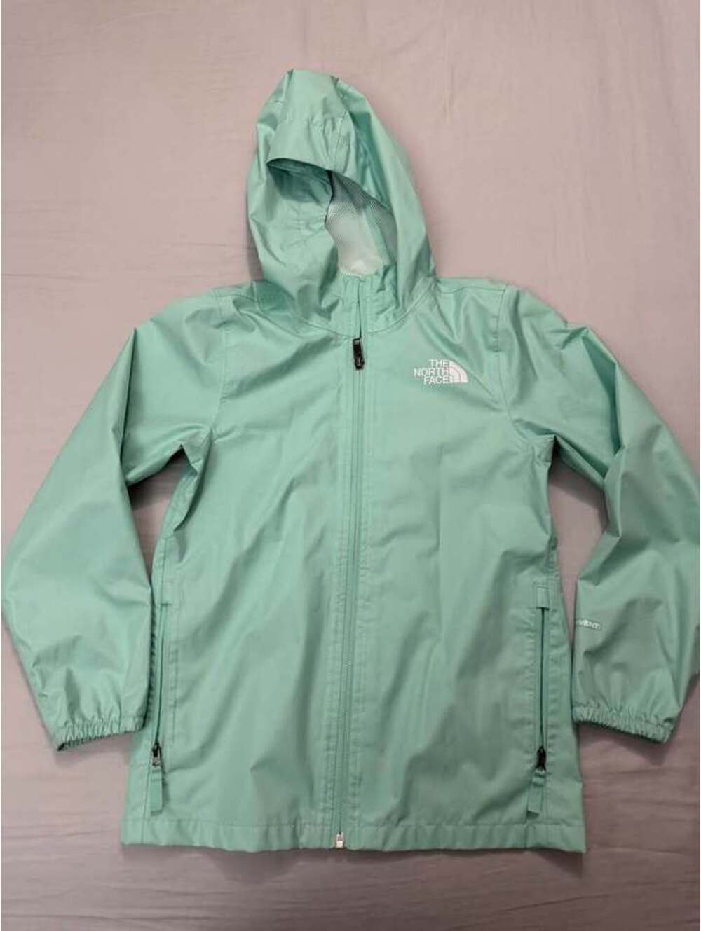 The North Face DryVent Teen Rain Jacket Girls Size 7/8 Used Like New $30